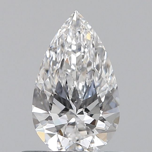 0.5 carat D-VS2 Natūralus Pear Deimantas (1)
