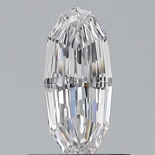 0.55 carat D-VS2 Natūralus Oval Deimantas (1)