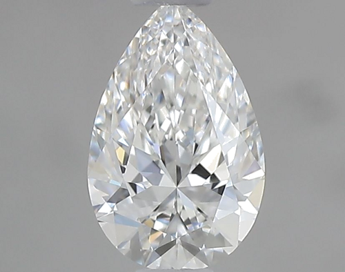 0.5 carat F-VS1 Natūralus Pear Deimantas (1)