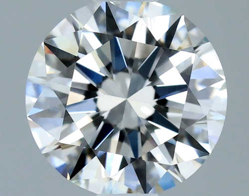 0.52 carat F-VVS2 Excellent cut Natūralus Round Deimantas (1)