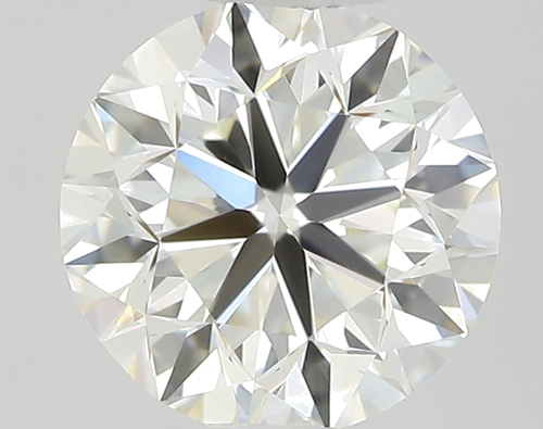 0.51 carat K-VVS2 Very Good cut Natūralus Round Deimantas (1)
