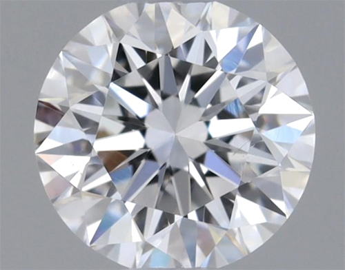 0.37 carat F-SI1 Excellent cut Natūralus Round Deimantas (1)