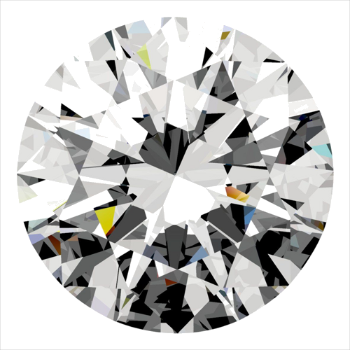 0.3 carat D-VVS2 Excellent cut Natūralus Round Deimantas (1)