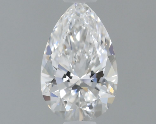 0.32 carat E-VVS2 Natūralus Pear Deimantas (1)