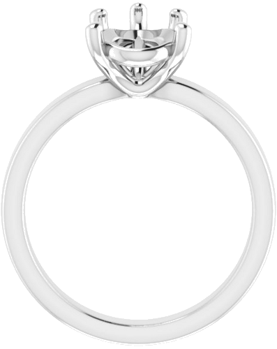 Sužadėtuvių Žiedas „Solitaire“ 950 Platinos Pear 12mm x 8mm (2)