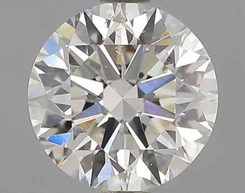 0.91 carat I-SI2 Very Good cut Natūralus Round Deimantas (1)