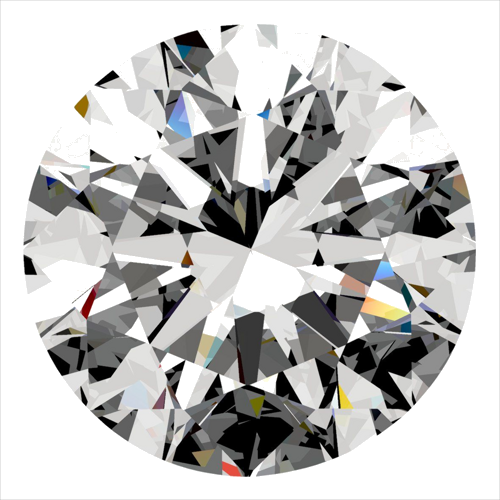 0.3 carat E-VS2 Excellent cut Natūralus Round Deimantas (1)