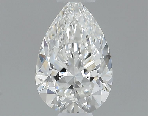0.31 carat F-VVS1 Natūralus Pear Deimantas (1)