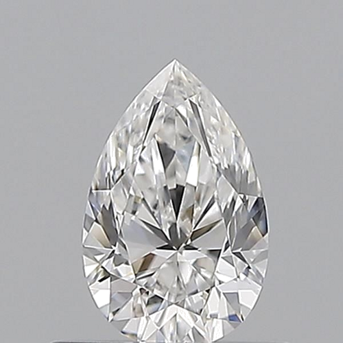 0.5 carat E-VVS1 Natūralus Pear Deimantas (1)