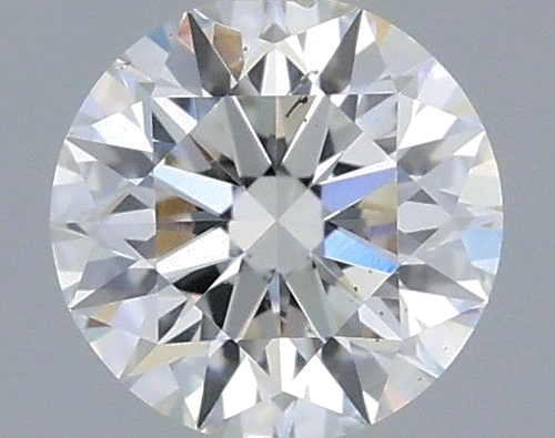0.31 carat G-SI1 Excellent cut Natūralus Round Deimantas (1)