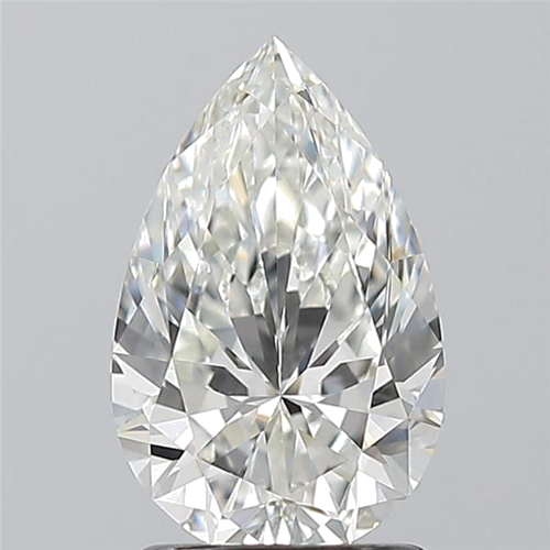 1.51 carat H-VS1 Natūralus Pear Deimantas (1)