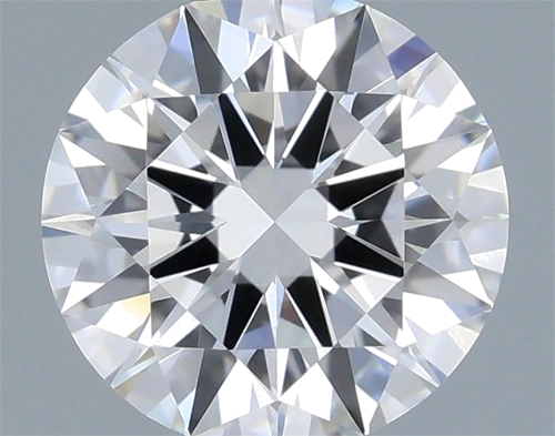 0.65 carat F-VVS2 Excellent cut Natūralus Round Deimantas (1)