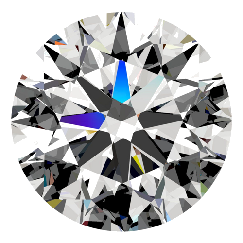 0.3 carat G-VS1 Excellent cut Natūralus Round Deimantas (1)