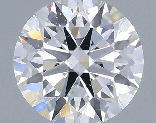0.4 carat F-SI2 Excellent cut Natūralus Round Deimantas (1)