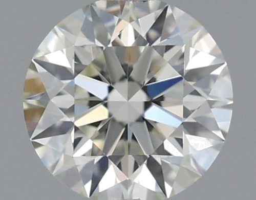 0.34 carat K-VVS2 Excellent cut Natūralus Round Deimantas (1)