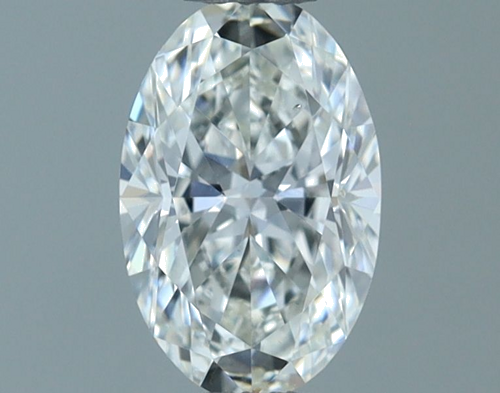 0.5 carat I-SI1 Natūralus Oval Deimantas (1)