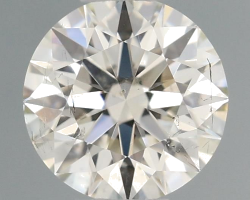 0.34 carat J-SI1 Very Good cut Natūralus Round Deimantas (1)