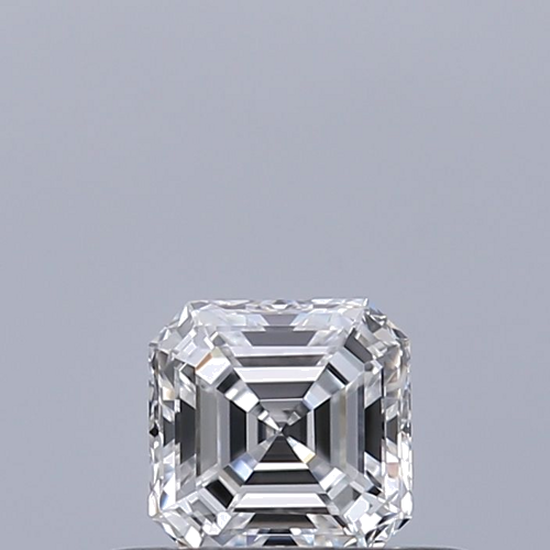 0.3 carat D-VVS1 Natūralus Asscher Deimantas (1)