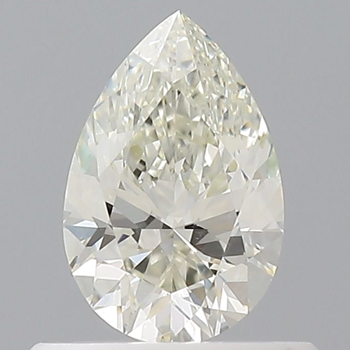 0.5 carat K-SI1 Natūralus Pear Deimantas (1)