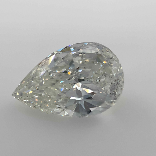 2.01 carat I-SI2 Natūralus Pear Deimantas (1)