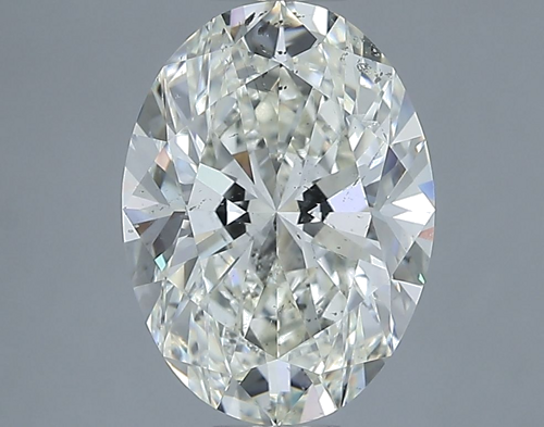 2.7 carat K-SI2 Natūralus Oval Deimantas (1)