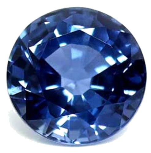 0.63 carat BLUE Round Safyras (1)
