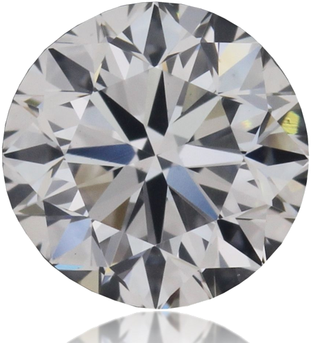 0.5 carat D-VS2 Very Good cut Natūralus Round Deimantas (1)