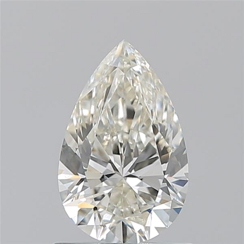 1.01 carat K-VS2 Natūralus Pear Deimantas (1)