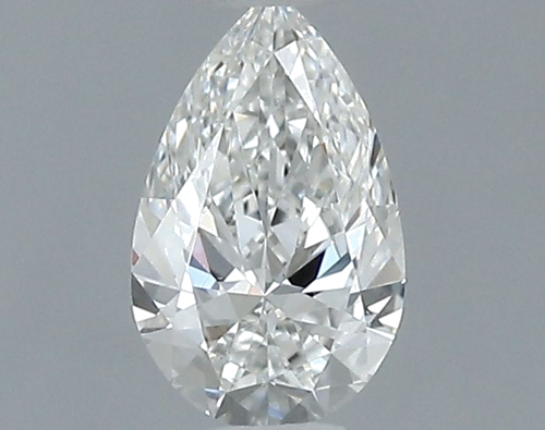 0.3 carat F-VS2 Natūralus Pear Deimantas (1)