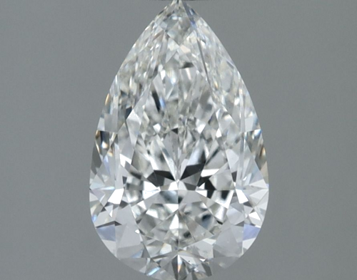 1.3 carat G-VS2 Natūralus Pear Deimantas (1)