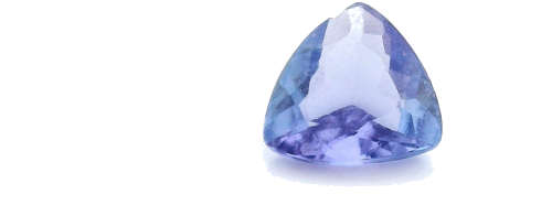 0.52 carat BLUE Trilliant Tanzanite (1)