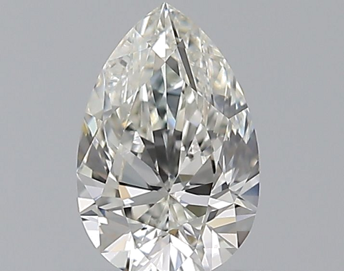 0.72 carat I-VVS2 Natūralus Pear Deimantas (1)
