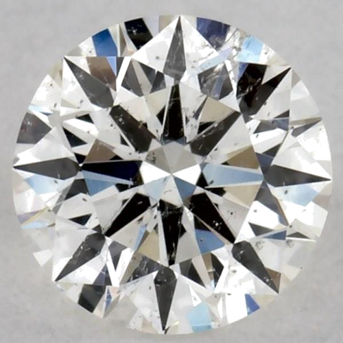 0.27 carat H-SI2 Excellent cut Natūralus Round Deimantas (1)