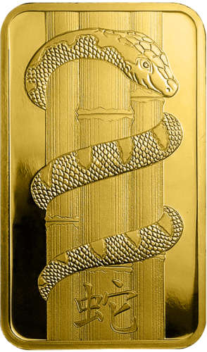 Investment Gold Bar Year of the Snake PAMP (1)