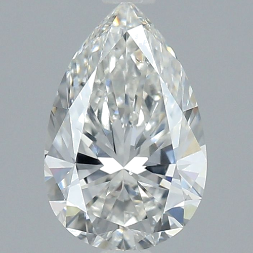 1.5 carat G-SI1 Natūralus Pear Deimantas (1)