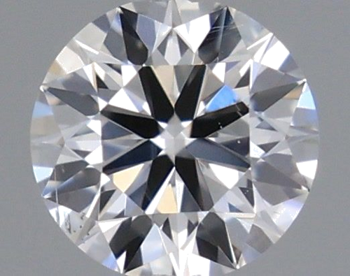 0.21 carat E-SI2 GD cut Natūralus Round Deimantas (1)