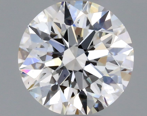 0.53 carat F-VS2 Excellent cut Natūralus Round Deimantas (1)