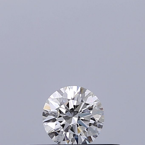 0.19 carat F-VVS2 Excellent cut Natūralus Round Deimantas (1)