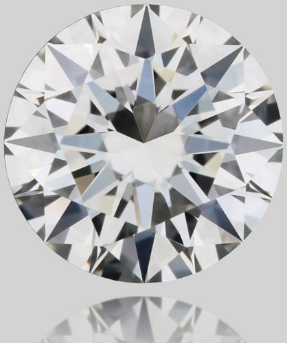 0.5 carat F-VVS2 Excellent cut Natūralus Round Deimantas (1)