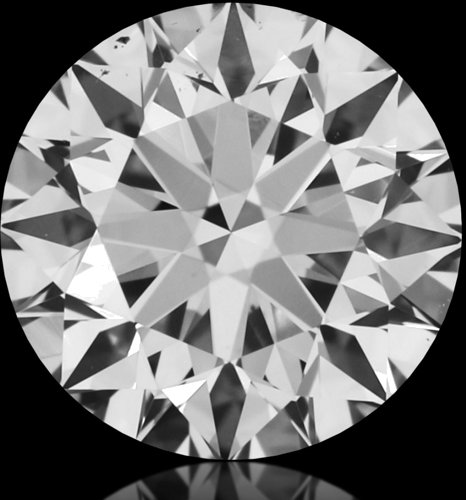 0.38 carat E-SI1 Excellent cut Natūralus Round Deimantas (1)