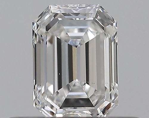 0.35 carat F-VS2 Natūralus Emerald Deimantas (1)