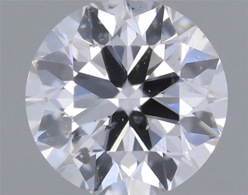 0.5 carat D-SI2 Very Good cut Natūralus Round Deimantas (1)