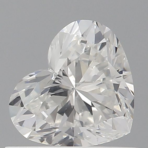 0.61 carat F-SI1 Natūralus Heart Deimantas (1)