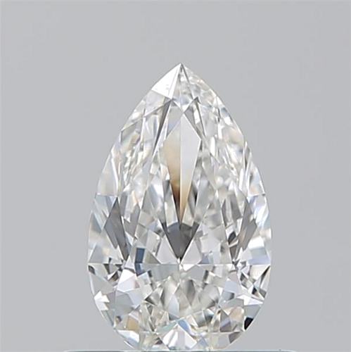 0.5 carat G-IF Natūralus Pear Deimantas (1)