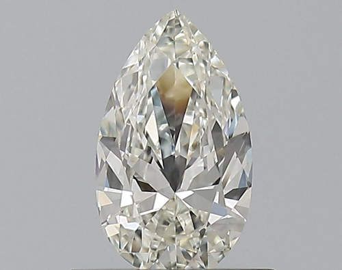 0.52 carat J-VVS2 Natūralus Pear Deimantas (1)
