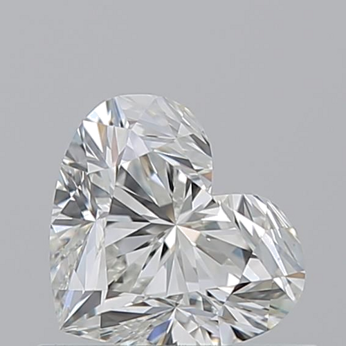 0.69 carat I-VS2 Natūralus Heart Deimantas (1)