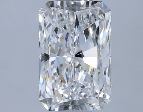 0.58 carat D-VS1 Natūralus Radiant Deimantas (1)