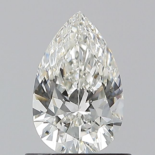 0.73 carat H-VVS1 Natūralus Pear Deimantas (1)