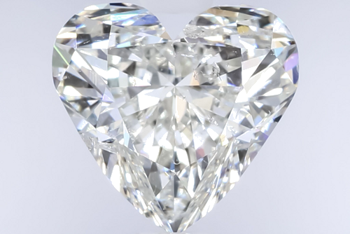 2.01 carat J-SI2 Natūralus Heart Deimantas (1)