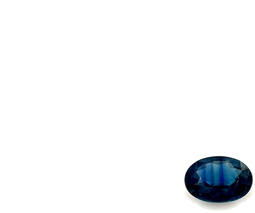 0.62 carat BLUE Oval Safyras (1)